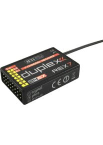 Jeti REX 7 7-Kanal Modellbau-Empfänger 2,4GHz schwarz
