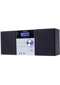 Universum Univerum MS 300-21 Stereoanlage AUX Bluetooth CD DAB+ UKW USB silber schwarz