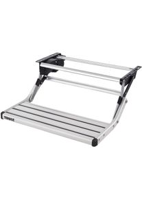 Thule Single Step 550 Wohnwagen-Trittstufe Trittbrett Einstieghilfe 12V Camping Wohnmobil Aluminium
