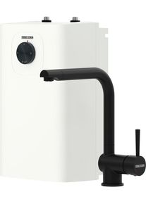 Stiebel Eltron Kleinspeicher SNU 5 Plus mit Wasserhahn matt-schwarz MAE-B (Armatur K&uuml;che/Bad), sehr kompakt, antitropf-/thermostop-Funktion, Untertisc