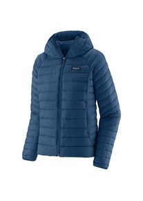 Patagonia Women's Down Sweater Hoody Down jacket Women (L, blue)