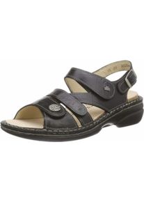 Finn Comfort Sandale Herren schwarz Größe 40.5/41 Unifarben