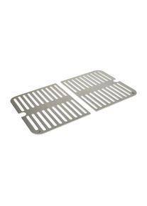 Grille en acier inoxydable pour Weber Go Anywhere - Grille de rechange - set de 2 grilles
