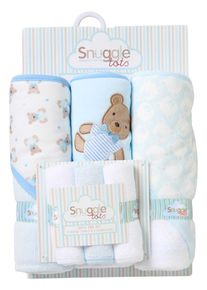 Snuggle Tots Serviette 'Bär' Garçons blanc taille Taille unique