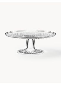 iittala Sklenený servírovací podnos Kastehelmi Transparentná Sklo Ø 24 x V 9 cm