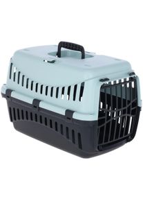 KERBL Pet Expedion Transportbox, 45x30x30cm, blau/schwarz