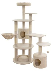 KERBL Pet Annika Kratzbaum, beige, 104x59x164cm