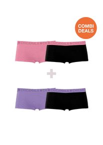 MUCHACHOMALO Dames 2+2-pack boxershorts