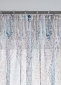 bonprix Függöny újrahasznosított poliészterrel (1 db), bézs, mag./szél.: 175/140 cm