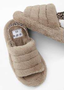 bonprix Mujer, Zapatillas, marrón, 41/42