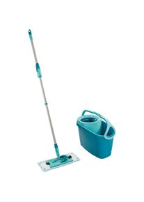 Leifheit Bodenreinigungsset , Kunststoff , 6 l , ergonomischer Griff, rutschfester Griff, Teleskopstiel , Haushalt & Kleinelektro, Reinigung,