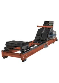 Xxxl Holzrudergerät Hrg21, Faltbar , Dunkelbraun , Kunststoff, Metall, Holz , Kiefer , 58x58x208 cm , Freizeit & Co, Sport & Fitness, Fitnessgeräte &