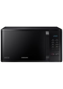 Samsung Mikrowelle , Schwarz Hochglanz , Metall, Kunststoff, Glas , 48.9x27.5x37.4 cm , Digitaldisplay, Tageszeitanzeige, automatische Auftaufunktion,