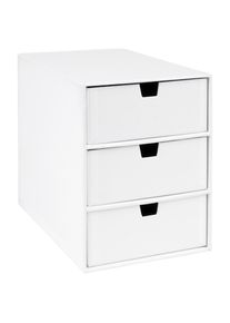 Xxxl Schubladenbox , Weiß , Papier, Karton , 16x25.2x20.5 cm , Büromöbel, Bürobedarf