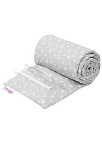babybay Nestchen Pique , Grau , Textil , Stern , Füllung: Polyester , 2x24x168 cm , Textiles Vertrauen - Oeko-Tex®, Oeko-Tex® Standard 100 , Schlafen,