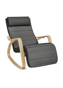 Boxxx Relaxsessel , Dunkelgrau , Holz, Textil , Birke , vollmassiv , 84x67x121.5 cm , erweiterbar (Typenauswahl), Relaxfunktion , Wohnzimmer, Sessel,