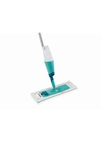 Leifheit Bodenwischer , Weiß , Kunststoff , 42 cm , ergonomischer Griff, rutschfester Griff, integrierter Reinigungsmitteltank, flexibler Schwenkhals,
