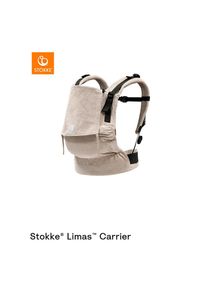 Stokke Babytrage , Beige , Textil , Füllung: Baumwollfüllung , unisex , Oeko-Tex® Standard 100 , Rückentragefunktion, Bauchtragefunktion, einfaches