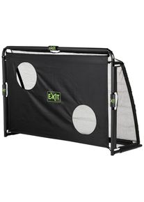 EXIT Toys FUßBALLTOR EXIT Maestro , Schwarz , Metall, Kunststoff , 180x120x120 cm , EN 71 , Freizeit & Co, Sport & Fitness, Fußballtore