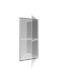 Xxxl Fliegengittertür , Weiß , Metall , 100x210 cm , Freizeit & Co, Haus & Garten