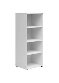 Xxxl Regal , Weiß , Holzwerkstoff , 3 Fächer , 45x115x40 cm , FSC MIX , Beimöbel erhältlich, stehend, hängend , Wohnzimmer, Regale, Bücherregale