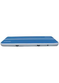 Xxxl Gymnastikmatte, aufblasbar , Blau, Weiß , Kunststoff , 100x20x300 cm , rutschfest, leicht zu reinigen, aufblasbar, einfach zu transportieren ,