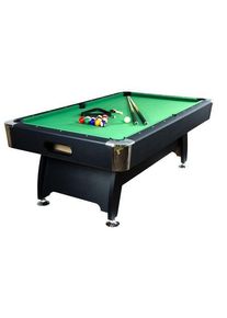 GamesPlanet® Biliárdasztal PREMIUM 7ft zöld fekete
