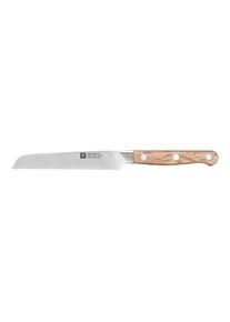 Zwilling Pro Wood Couteau universel 13 cm, Nature, Tranchant en dents de scie