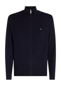 Tommy Hilfiger Heren Gebreid vest nachtblauw / vuurrood / wit XS