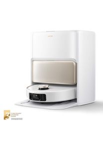 Mova , Saugroboter »mit Wischfunktion V50 Ultra Complete, «, 24.000Pa Saugkraft, Hindernisüberwindung, 50°C Wischwasser, 180m² , Weiß