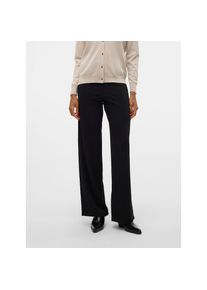 Véro Moda Vero Moda , Schlupfhose »VMBERLIN ZAMIRA MW WIDE PANT NOOS« mit Stretch , Black , Länge 32 , XS (34) -Länge 32 , XS (34) , Hose von Vero Moda
