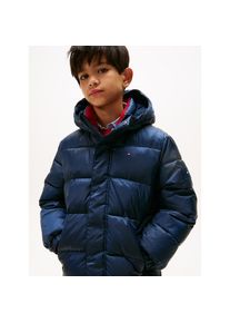 Tommy Hilfiger, Herren, Steppjacke &raquo;ESSENTIAL PADDED PARKA&laquo; mit Kapuze Kinder bis 16 Jahre, Dark Night Navy, 4 (104), Dark Night Navy, Jacke von Tommy