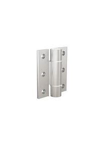 Pinet Scharnier met veer, schroefbevestiging, 100mm, Aluminium - 72-1-4258