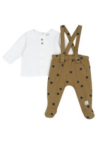 Chicco Szettek unisex barna, fehér , Méret 50