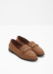 Komfort-loafers, brun, størrelse 41, bonprix