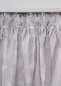 Gardin med resirkulert polyester (1-pack), beige, størrelse 225x135 cm, bonprix