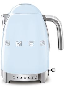 Smeg KLF04PBEU 50"s Style Wasserkocher, 2400W, 1,7 L, 7 Temperaturstufen, pastellblau