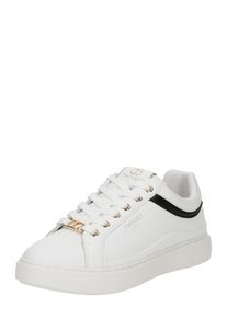 TWINSET Dames Sneakers laag goud / zwart / wit 35