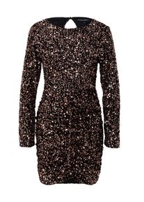 Dorothy Perkins Sukienka koktajlowa dla kobiet brąz Rozmiar 36
