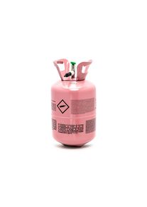 partydeco Bouteille rose avec hélium pour 30 ballons