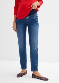 Jeans prémaman alle caviglie straight, Blu, Taglia 52, bonprix