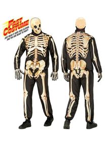 Widmann Fast Costume - skeleton for adults