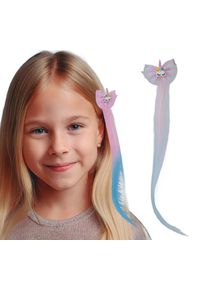 Unicorn hair clip 35 cm