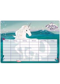 2 emplois du temps 'Licorne à queue d'étoile