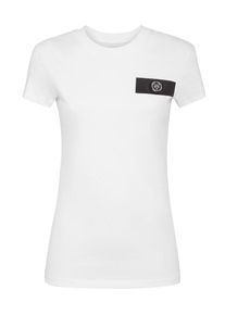 Plein Sport T-Shirt Damen weiß Größe L Logoprint