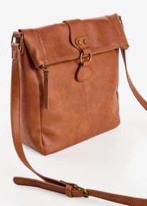Borsa a tracolla, Marrone, Taglia 34x24 cm, bonprix