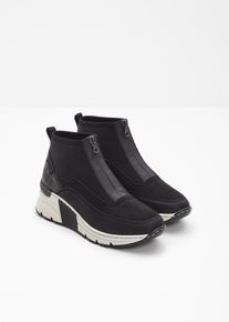 Sneaker con zeppa Rieker, Nero, Taglia 41, bonprix