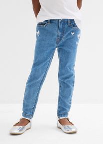Jeans boyfriend vita media, Blu, Taglia 104, bonprix