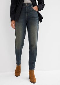 Mom jeans vita alta, Blu, Taglia 48, bonprix