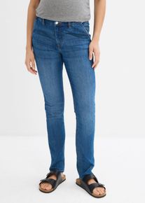 Jeans prémaman per gravidanza e oltre slim fit, Marrone, Taglia 54, bonprix